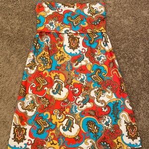 Strapless Jude Connally Dress